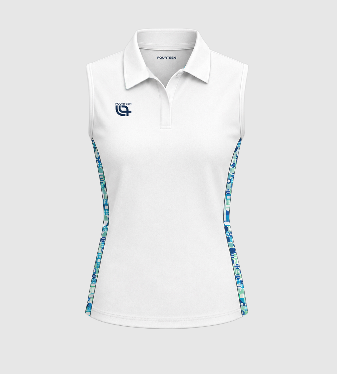 TE- Women Performance Sleeveless Polo shirt